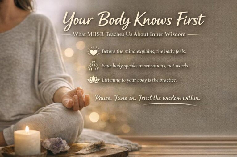 Your Body Knows First: What MBSR Teaches Us About Inner Wisdom