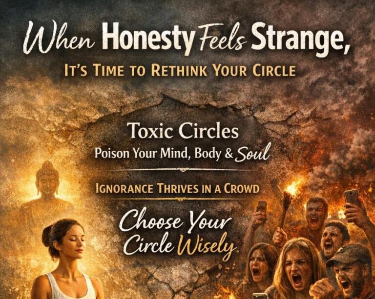 When Honesty Feels Strange, It’s Time to Rethink Your Circle
