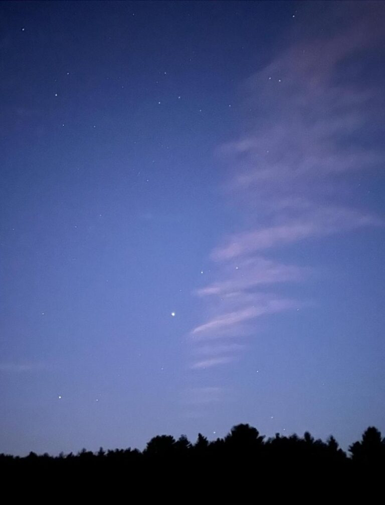 Predawn Magic: Jupiter, Pollux & Castor