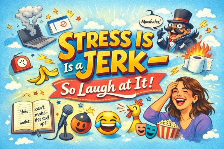 Stress Is a Jerk—So Laugh at It